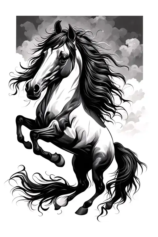 Horse Rearing Fantasy Themed