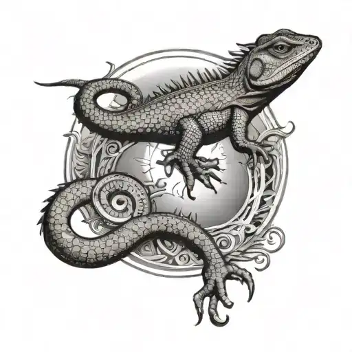 The Lizard And The Sun