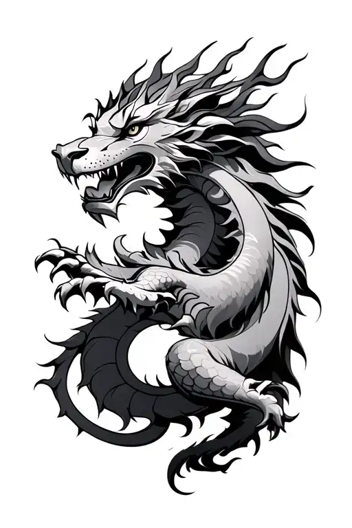 Dragon And Lion