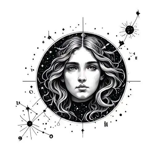 Aquarius Elements With Constellations And Aries Elements With Constellations Together