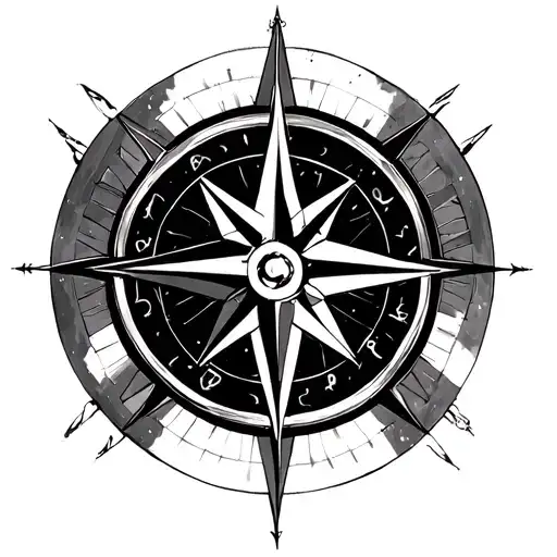 Astrological Compass Rose