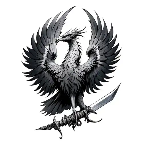 Phoenix And Sword