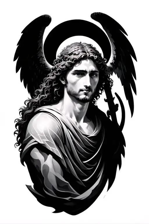 Adam's Creation With St Michael