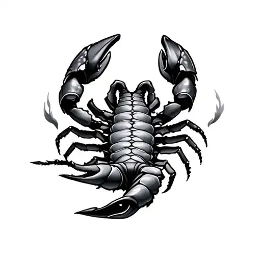 Detailed And Intricate Scorpio Idea