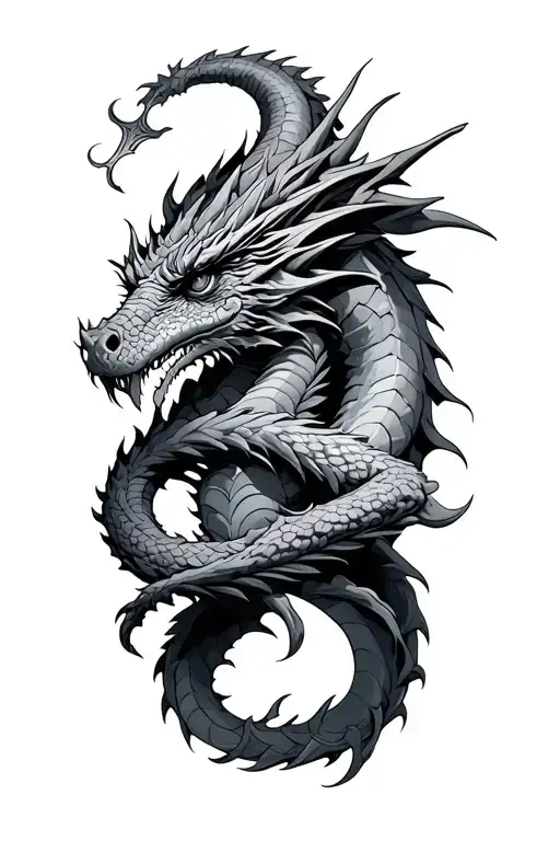 Wizard And Dragon Wrapping