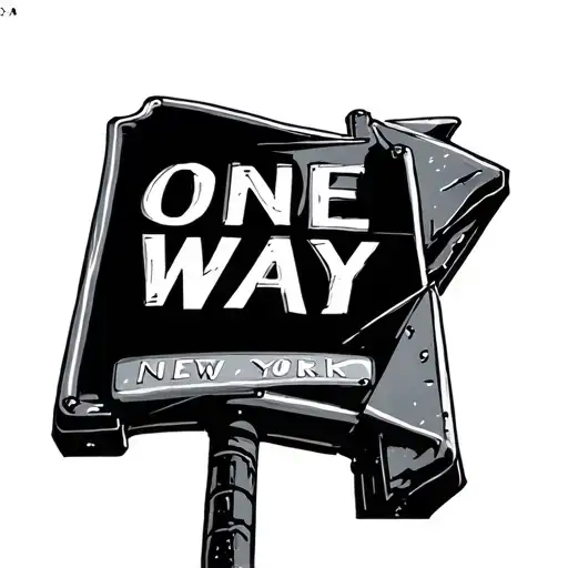 One Way Sign New York City