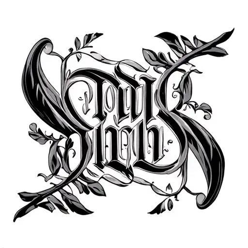 Two Word Ambigram Generator