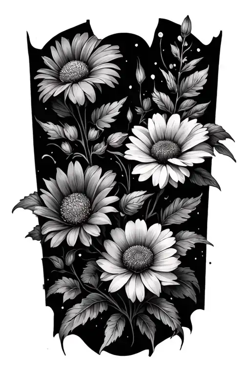 Life Goes On Flowers Surrounding