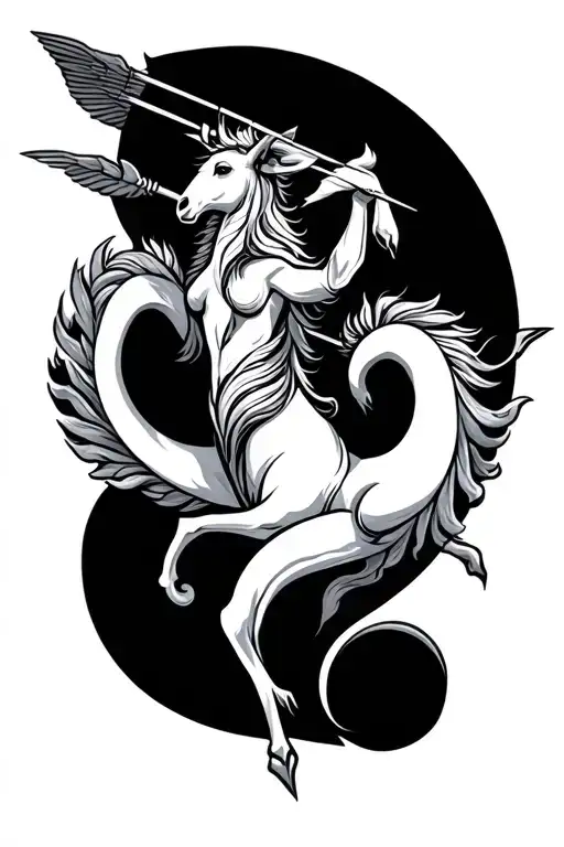 Sagittarius And Cancer Zodiac Symbol