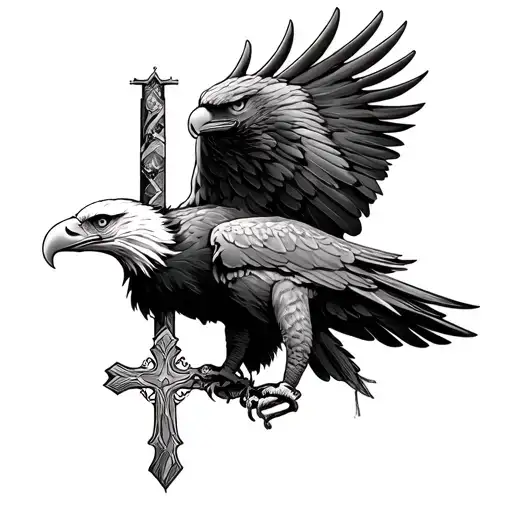 Eagle And Cross
