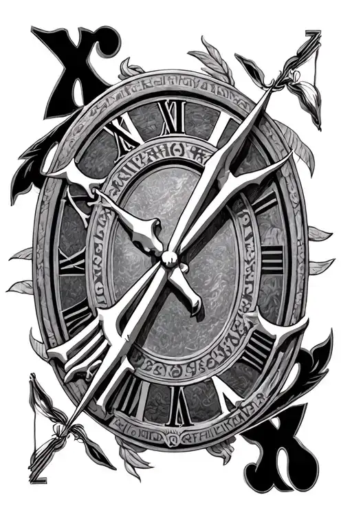 2008 Roman Numerals With Auston In The Middle Part