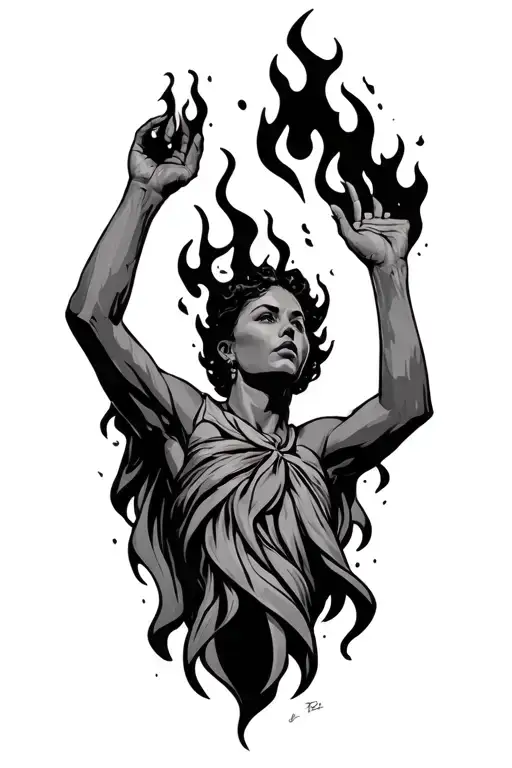 Fire Into Arms Raised