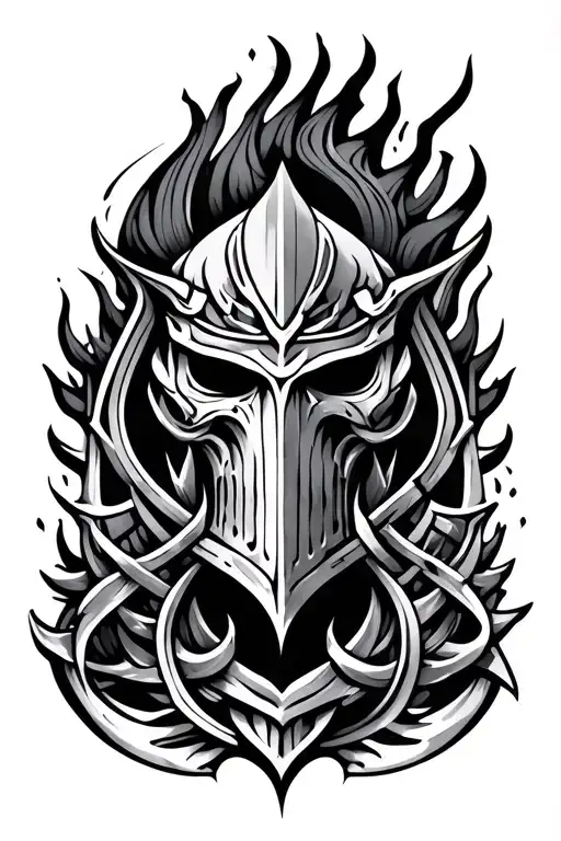 Dark Souls With Patterns Snd Emblem