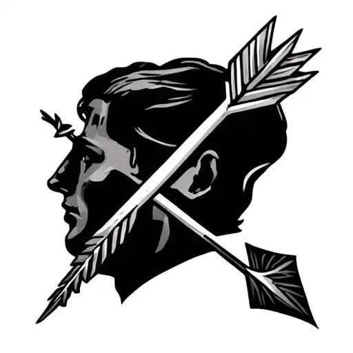 Men's Mental Health Tattoo Small Tattoo Arrow