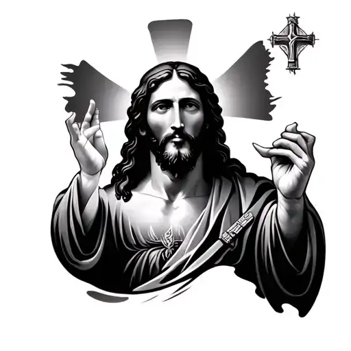 Jesus Christ With The Word