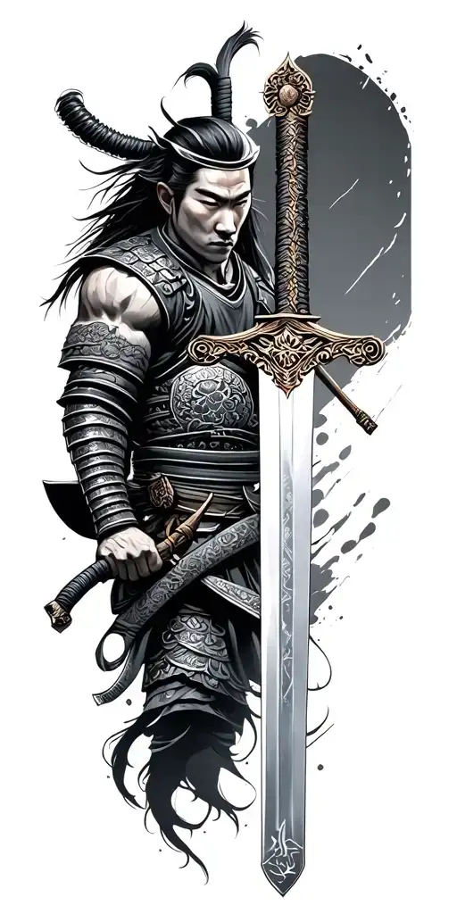 Samurai Warrior Sword