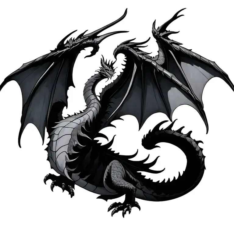 Dragon With Wings