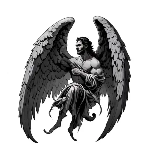 Men's Angel Vs Demons They Know