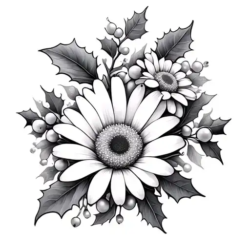 Daisy And Holly Berry