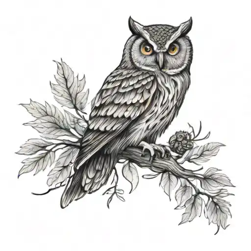 Forest Owl Bird