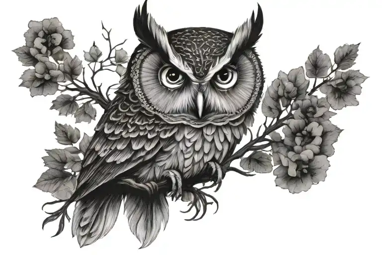 Forest Owl Bird