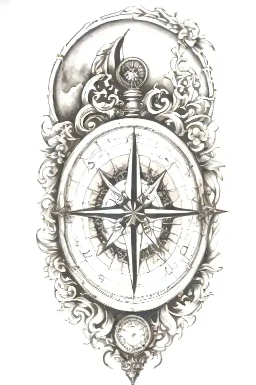 Compass And Pocket