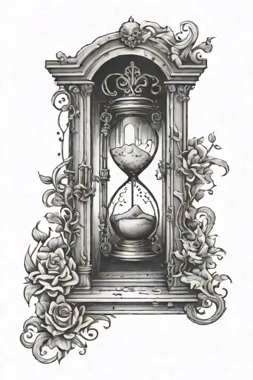 Door Opening From The Hourglass