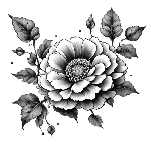 Marigold Vine Wrapping Itself