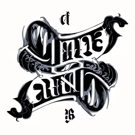 Two Word Ambigram Generator