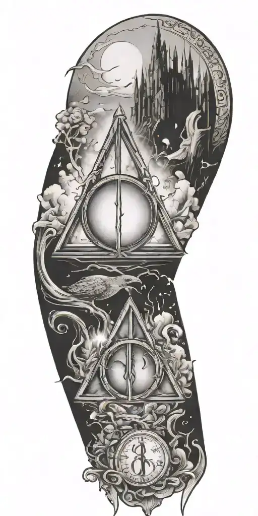 Harry Potter And The Deathly Hallows Symbol Incorporated