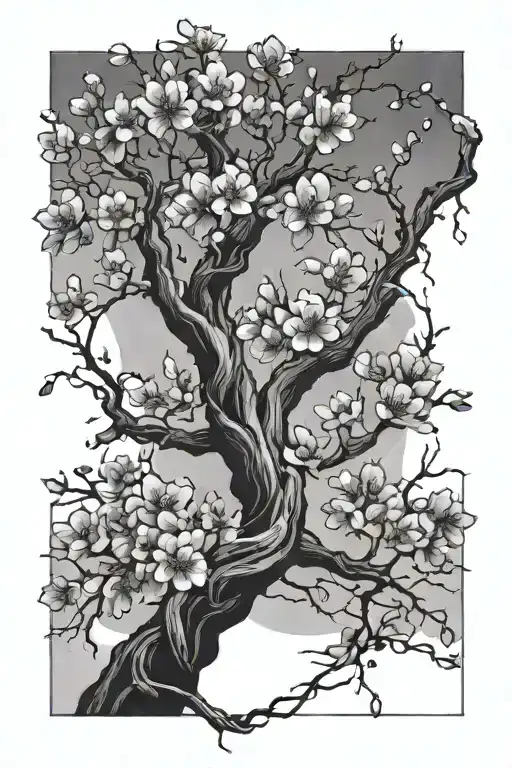 Blossom Tree Intertwined