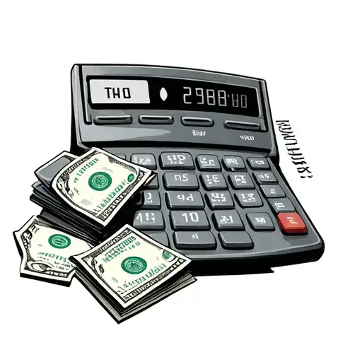 Accountant Counting Money