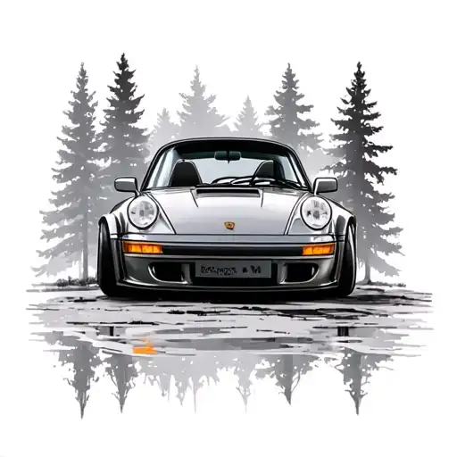 Porsche 964 Forest