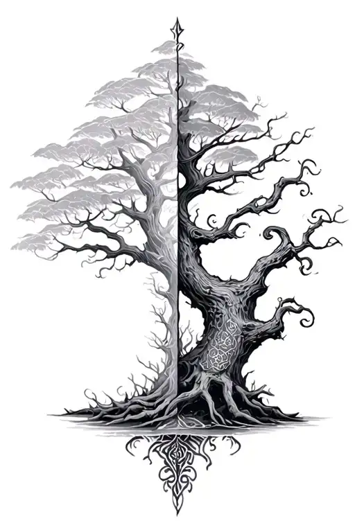 Half Crann Bethadh And Half Poison Tree