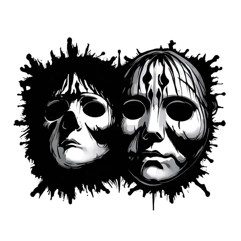 The Anti Possession Symbol With The Sally Face Mask In The Center
