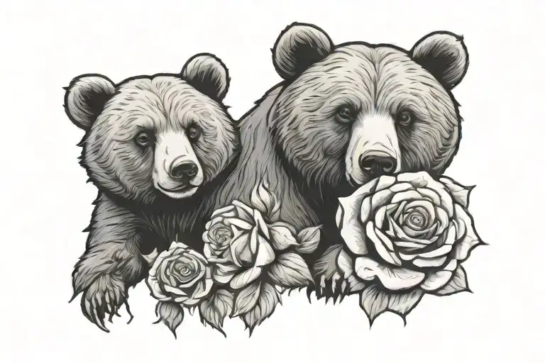 Rose And Bear