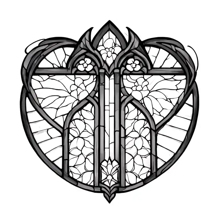 Cathedral Stained Glass Window Design