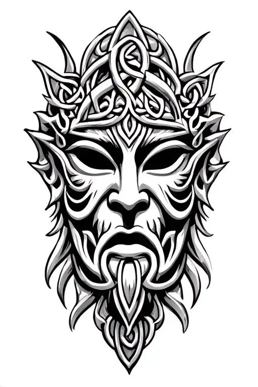 Celtic God Mask