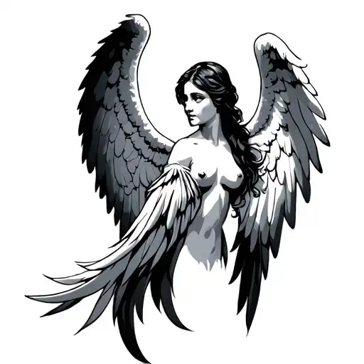 38 With Angel Wings Around It