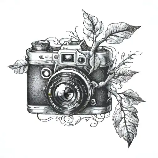 Tree Of Life And Camera Lens