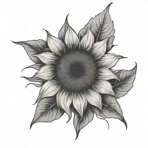Minimal Sunflower