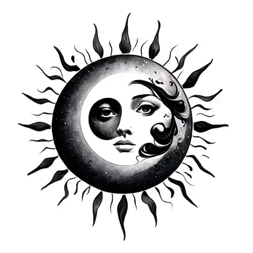 Sun And Moon No Faces