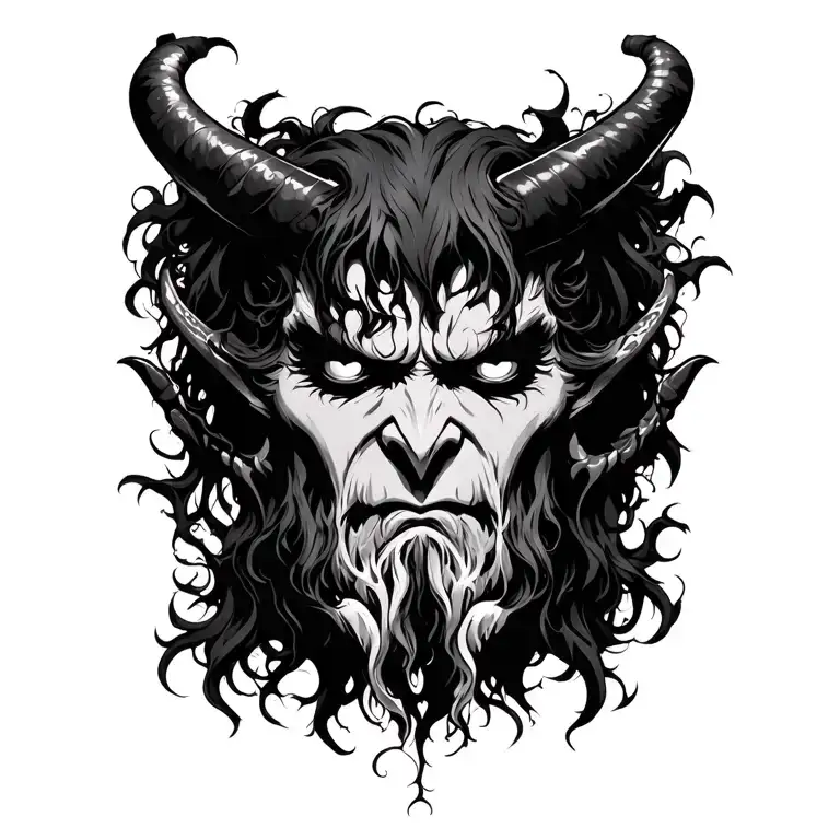 Japanese Black Satan Whose Only Eyes