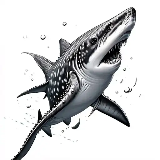 Fineline Whale Shark Swimming