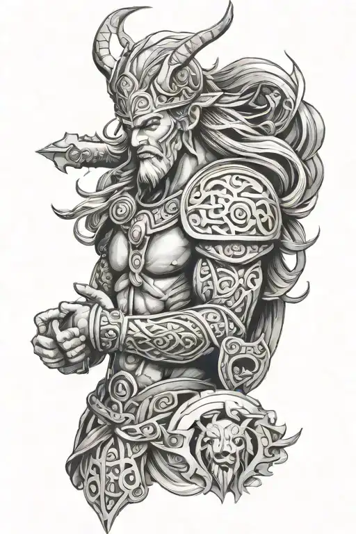 Norse Mythology Sleeve