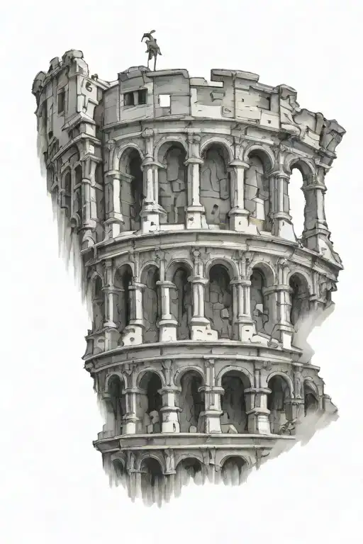 Vincit Qui Se Vincit With Roman Coloseum Together