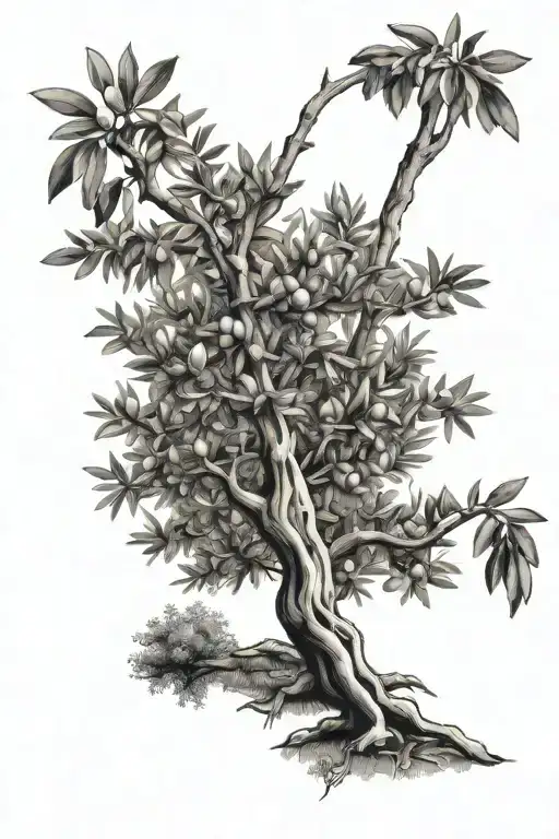 Olive Tree Surrounded