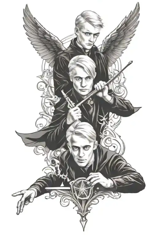 Draco Malfoy Hermione Granger Casting A Love Spell