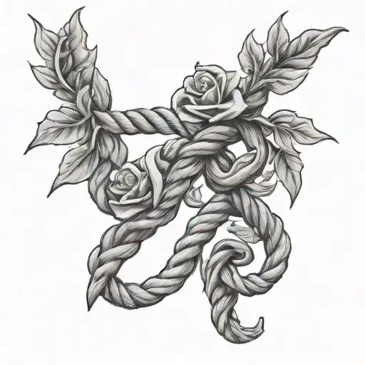 Rope With Thorn Vine