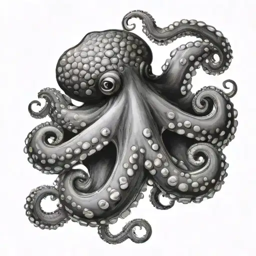 Realistic Octopus Ta